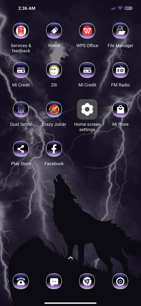 Lightning Violet screenshot