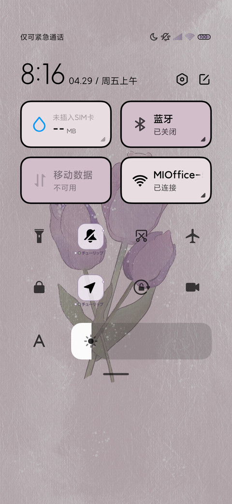 紫色浪漫郁金香 screenshot