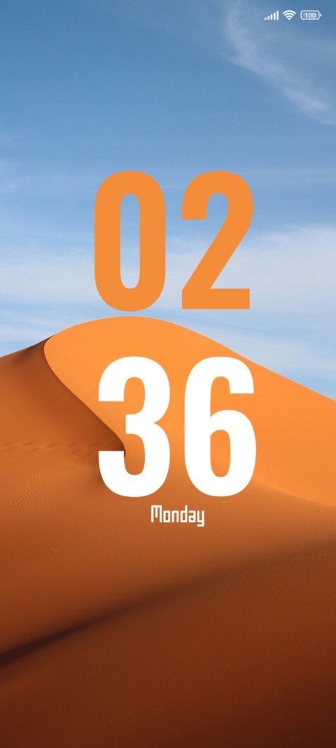 Desert Bliss screenshot