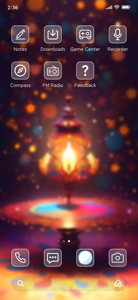 Candle light screenshot
