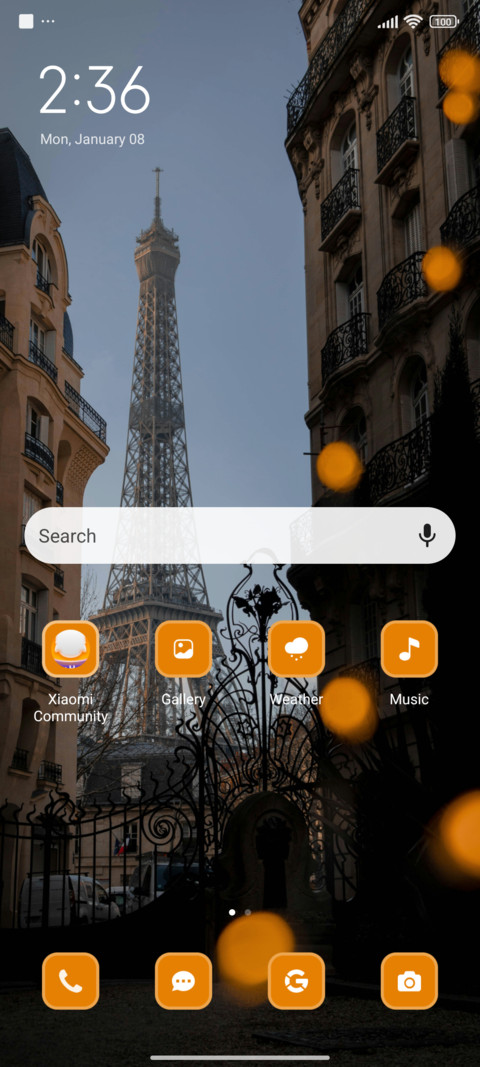 Eiffel Tower Sky screenshot