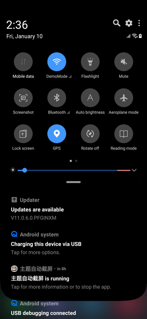 One UI 2.0_Dark screenshot