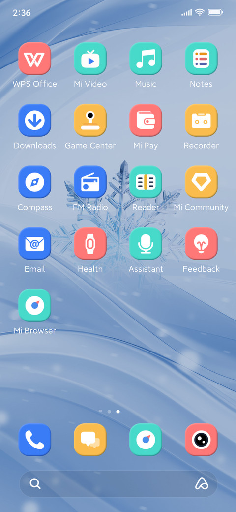 Snow Vein Gleam screenshot