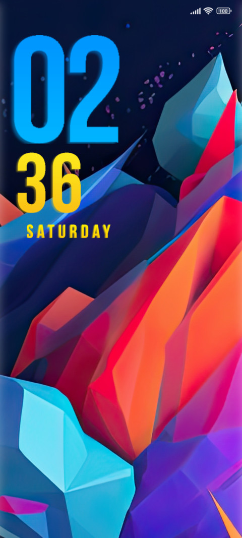 colorful crystals screenshot