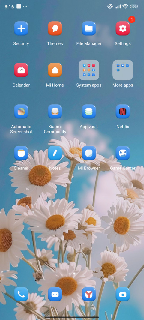 Flower screenshot