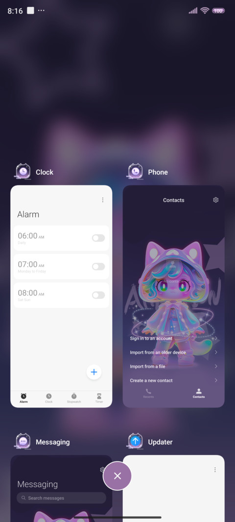 Crystal Cat Girl screenshot