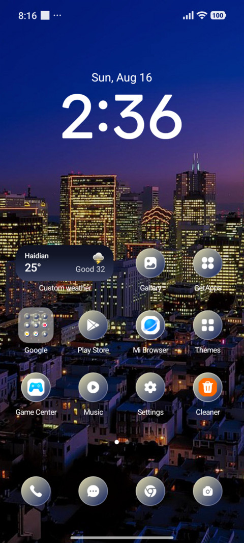 Urban Glow screenshot