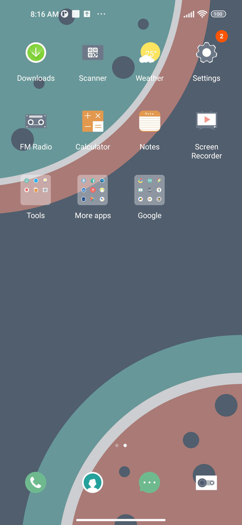 Simple red plate screenshot
