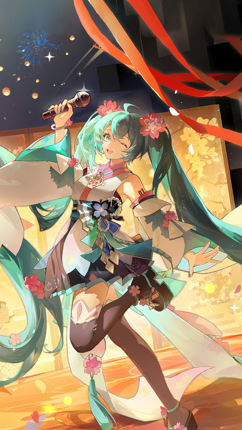 初音未来的庆典风姿 screenshot