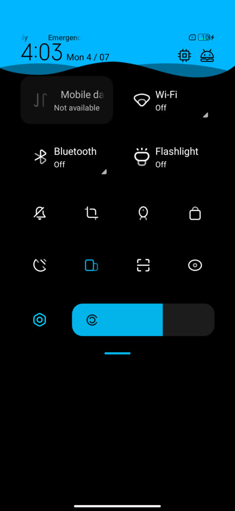 Zen Bluer Lineui screenshot