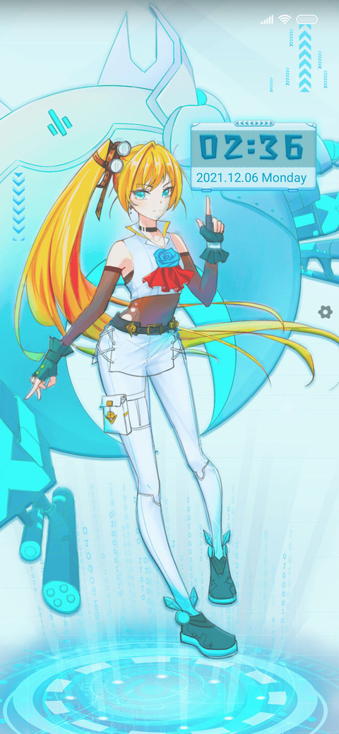 Mechanical girl screenshot