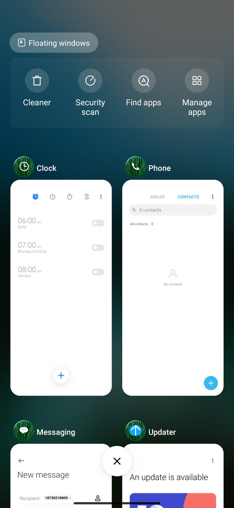 Pine three screenshot