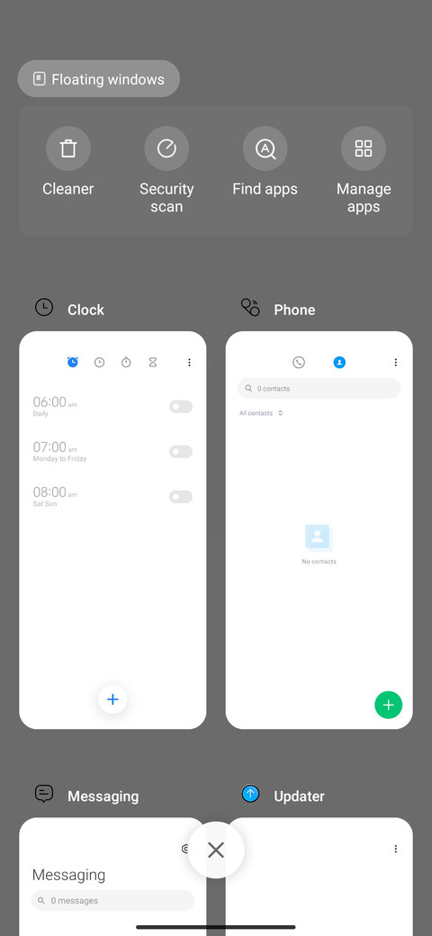 Simple line screenshot
