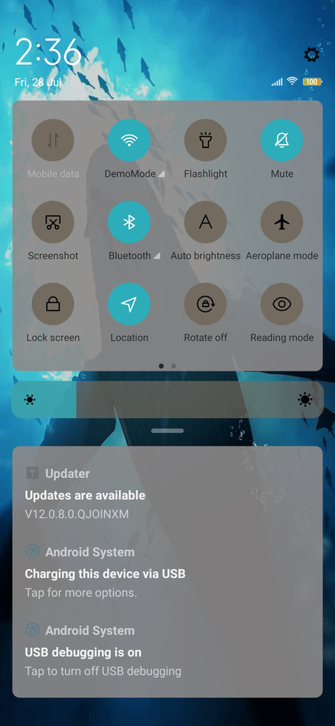 Whale and Sea screenshot