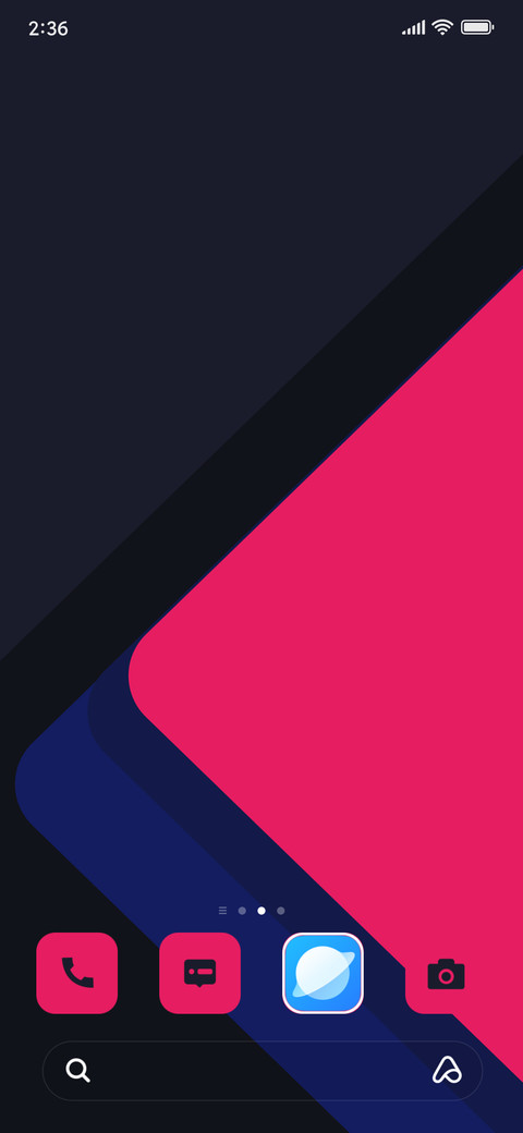Geometric screenshot