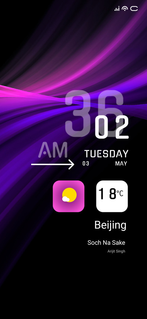 Abstract Lines screenshot