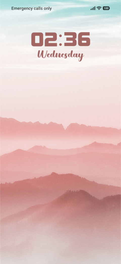 Pink Landscape screenshot