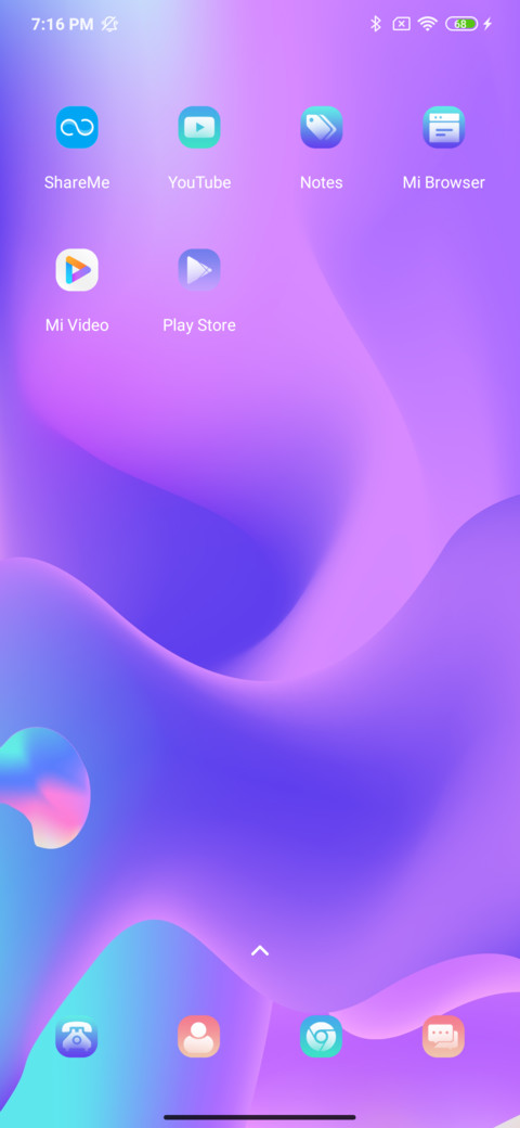 Colorful fluid screenshot