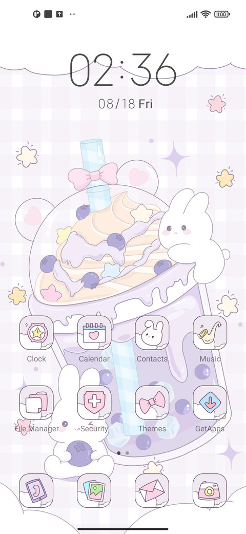 Rabbit milk tea screenshot