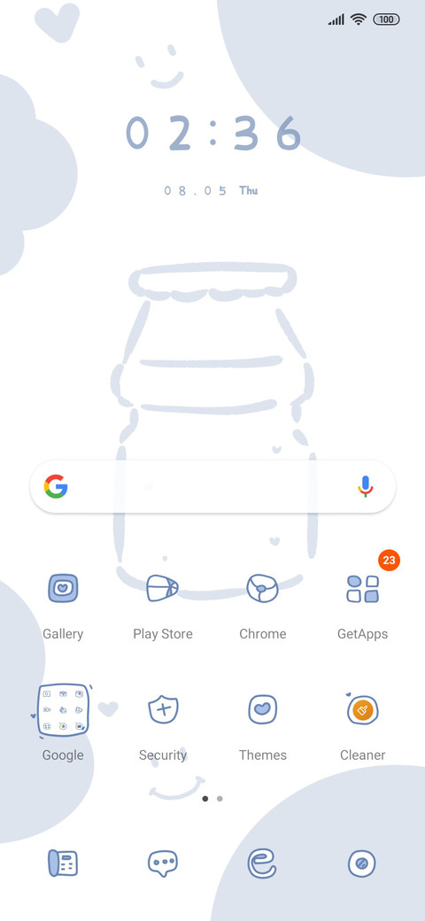 Milk bottle text screenshot