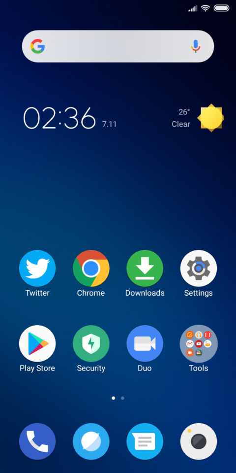 My Oreo screenshot