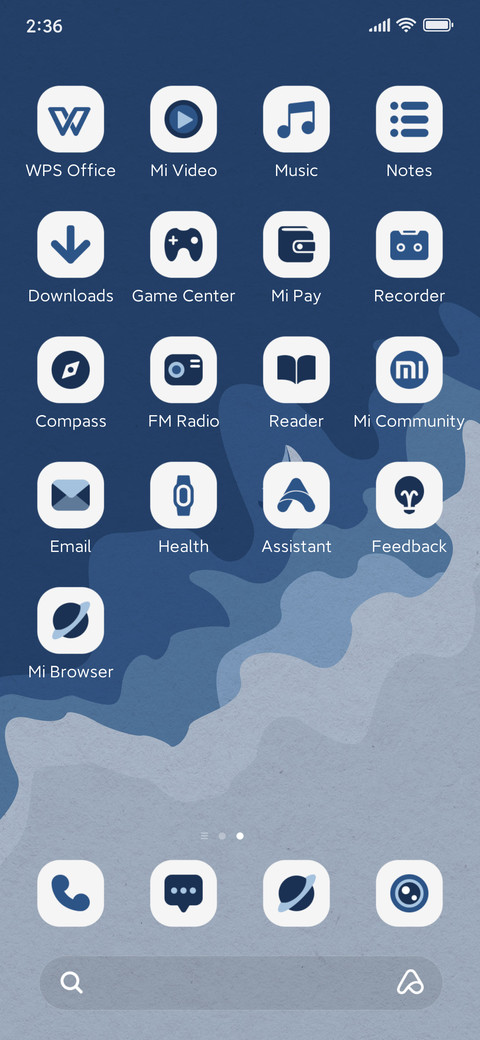 Blue Wave Sail screenshot