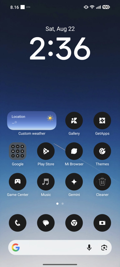 NothingOS screenshot