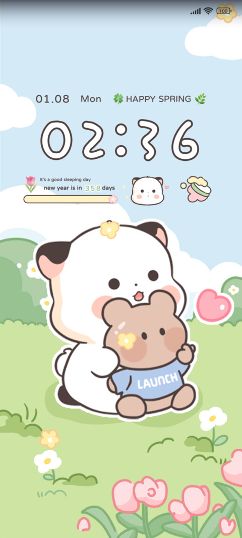 santuan spring day screenshot