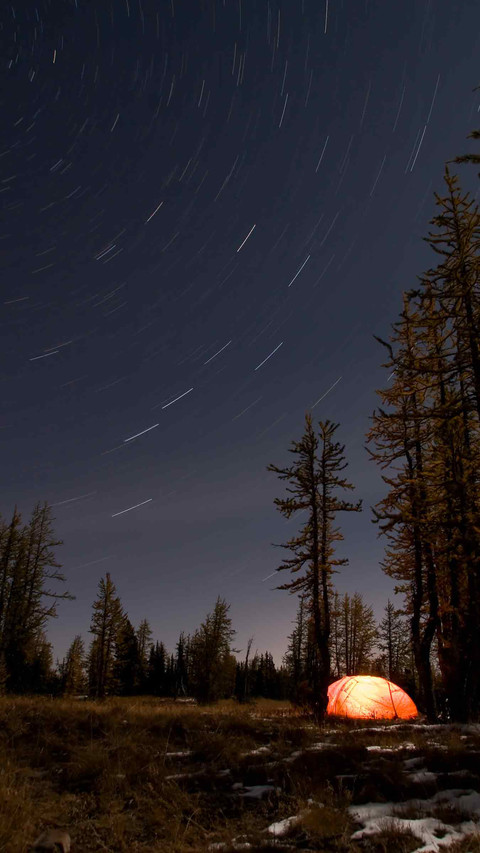 Night sky and starry sky screenshot