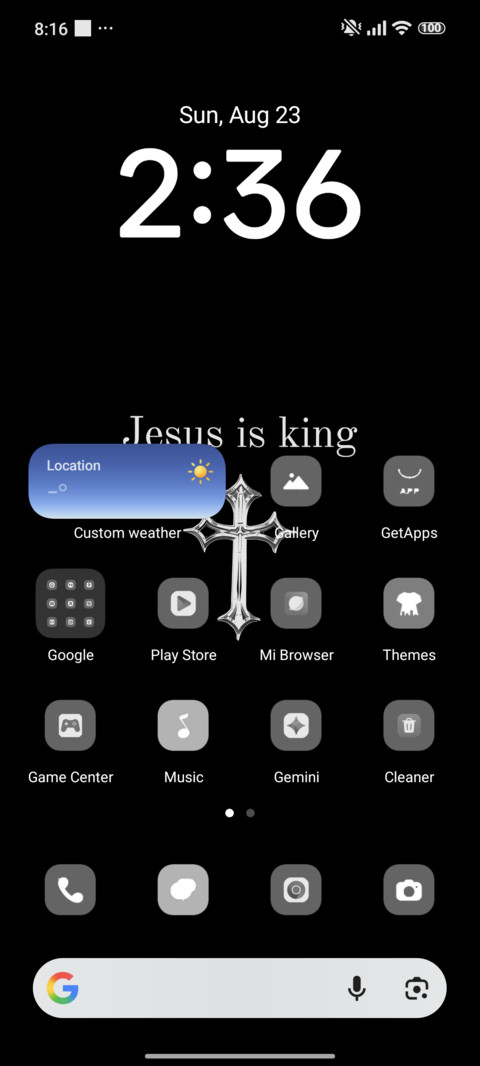 Simple Black screenshot