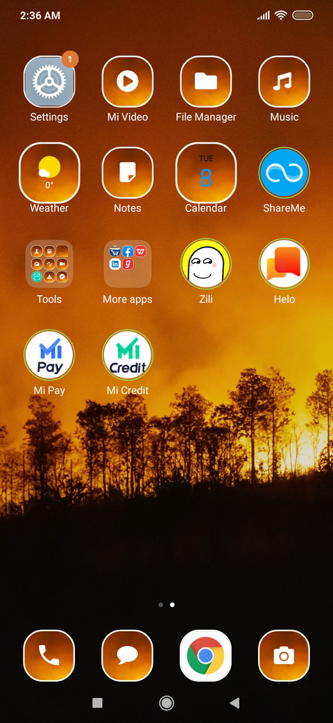 Evening Fire_3MDS screenshot