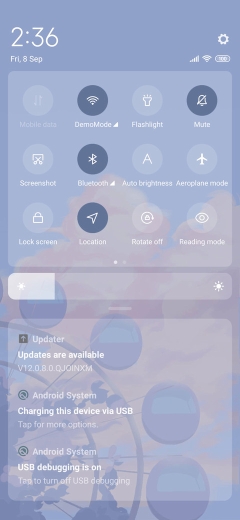 Moon clouds screenshot