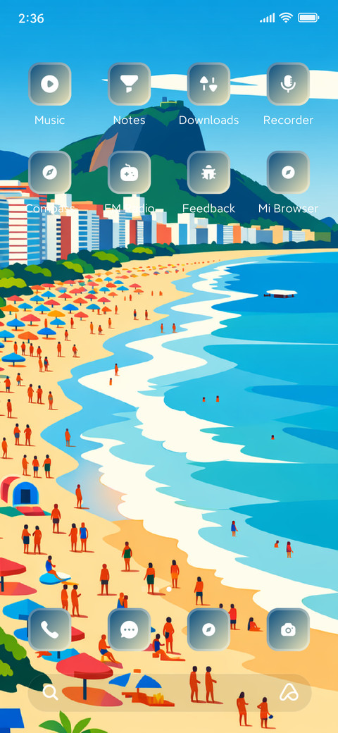 Beach screenshot