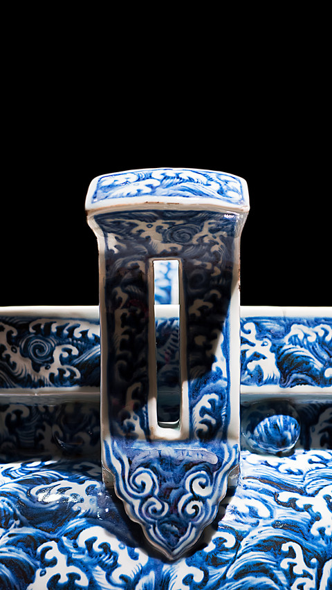 The style changes of blue and white porcelain patterns screenshot