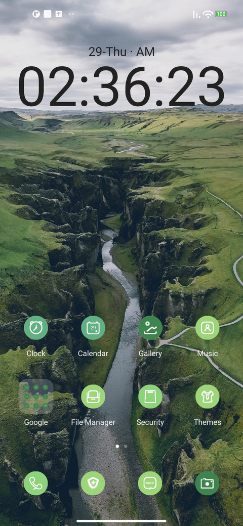 Healing Green screenshot
