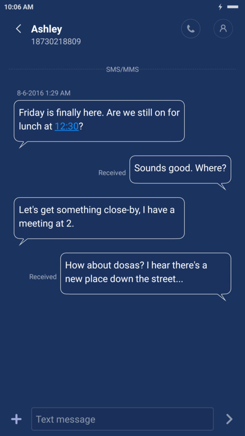 Blue Light screenshot
