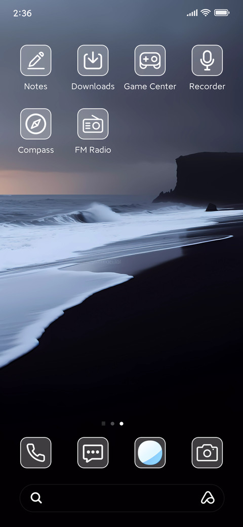 Black coast screenshot