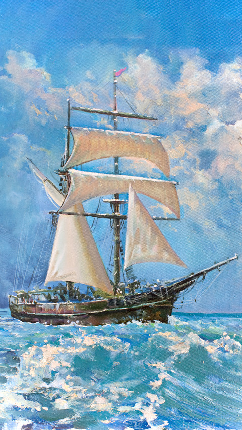 Delicate oil painting screenshot