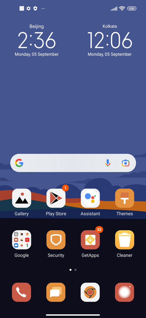 On schedule screenshot