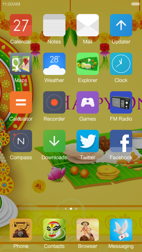 Happy Onam screenshot