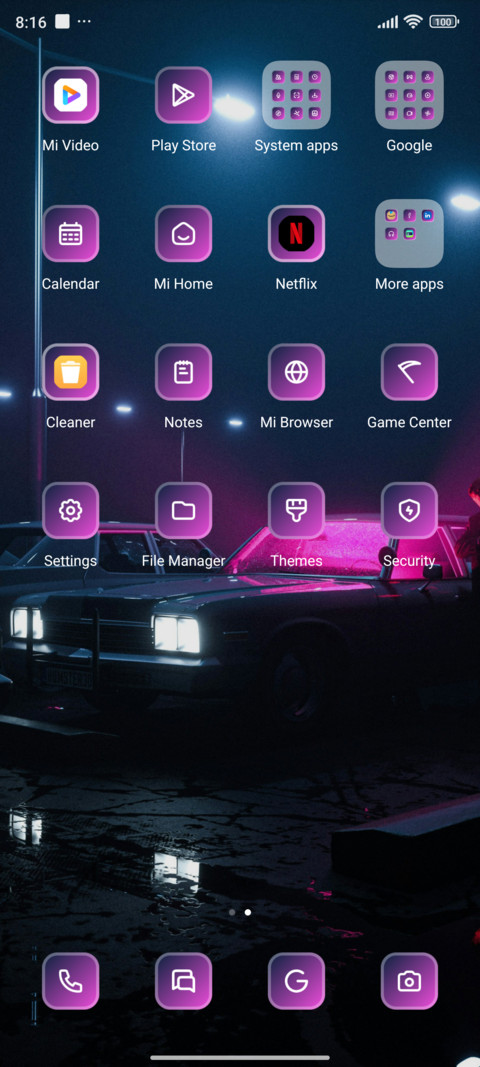 Car Night screenshot