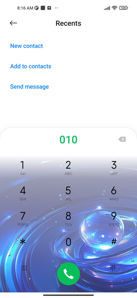 blue screenshot