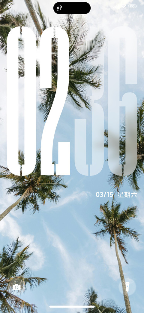 超级景深椰林 screenshot