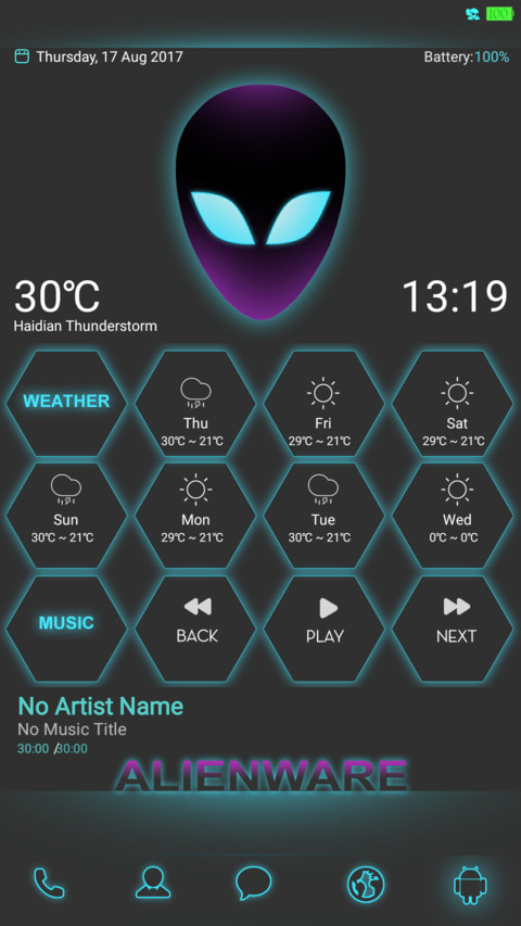 Alienware Reborn 999 screenshot
