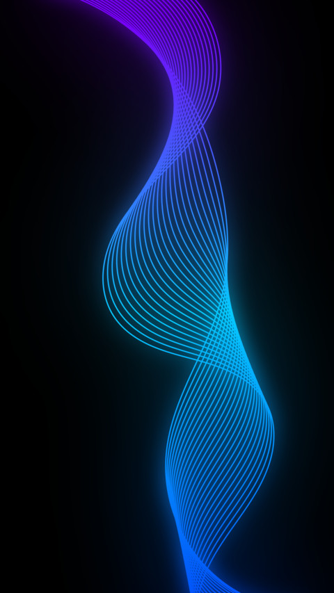 Abstract Lines Blue screenshot