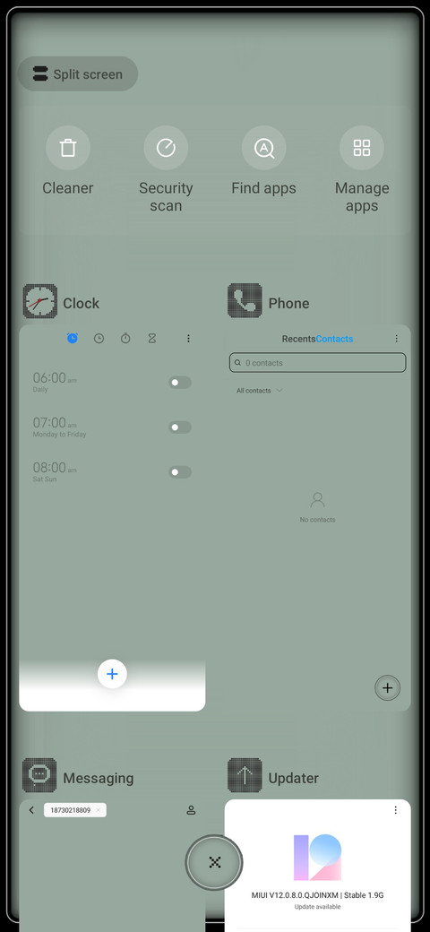 Old style screenshot