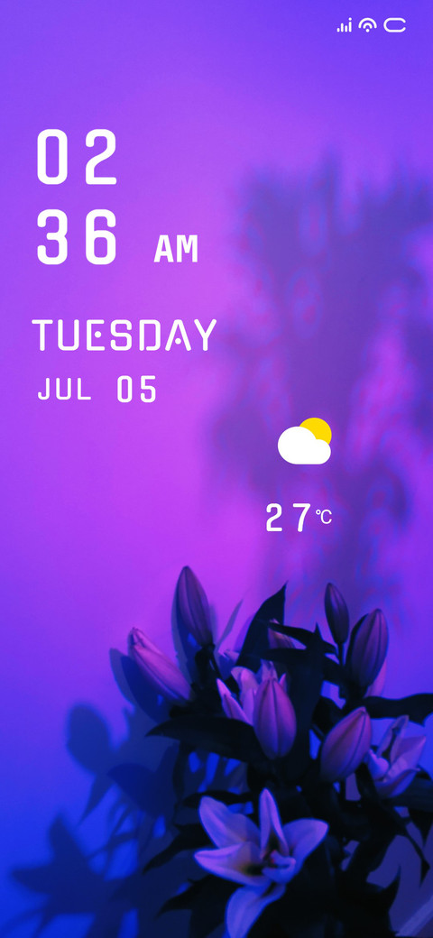 Purple BG screenshot