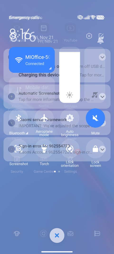 bleufall screenshot