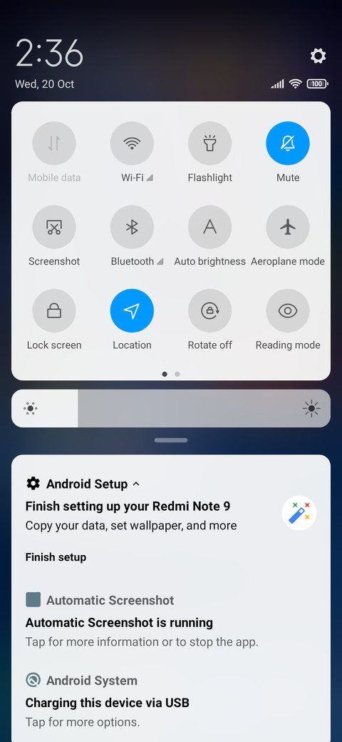 Elegant screenshot