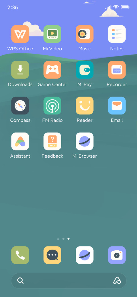 Green fields screenshot